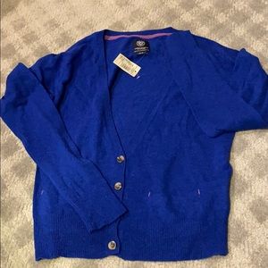 NWT American Eagle electric blue cardigan